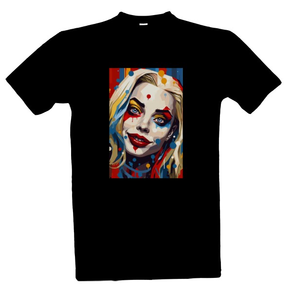 Tričko s potiskem Harley Quinn Joker Tshirt