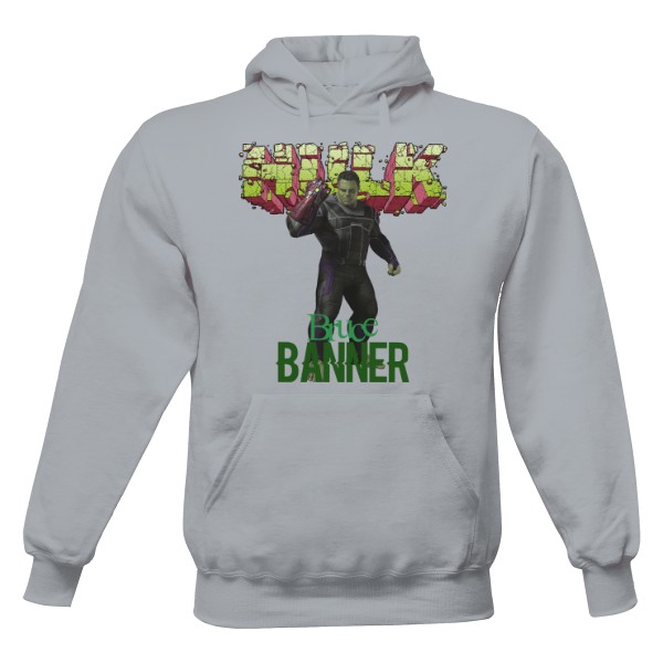 Pánská mikina s kapucí Just Hoods s potiskem Hulk 1