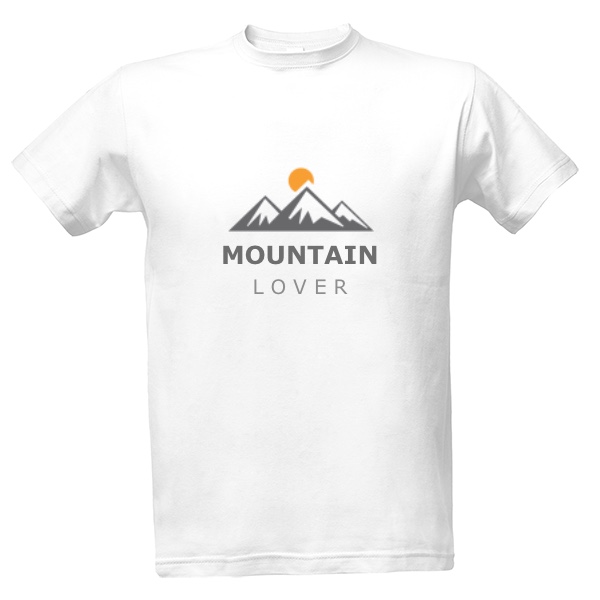 MOUNTAIN LOVER panske triko pro milovnika hor