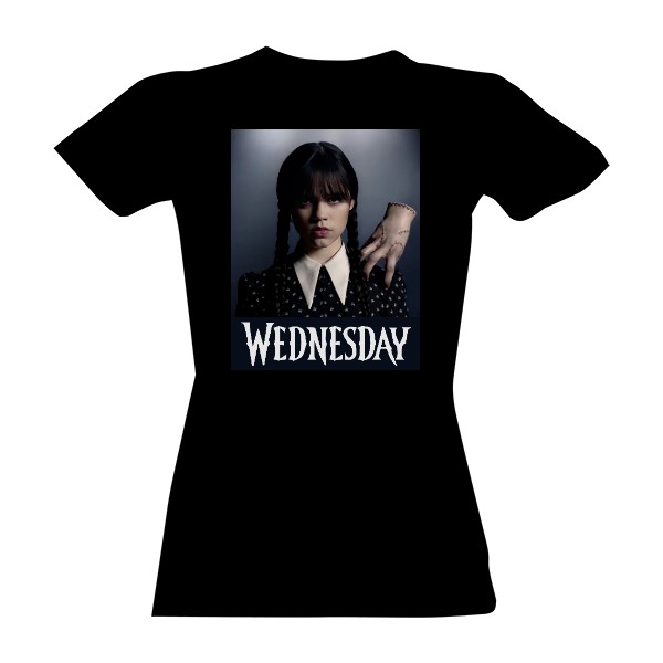 Tričko s potiskem Wednesday Addams